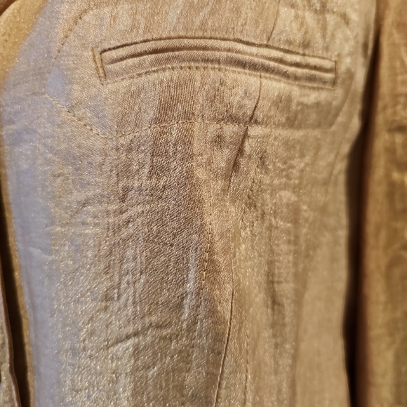 Tall Girl Mettalic  Rosegold Dress Jacket - Picture 3 of 9